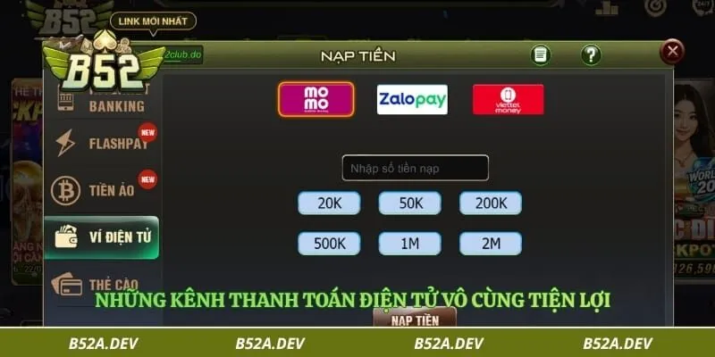Những kênh thanh toán điện tử vô cùng tiện lợi